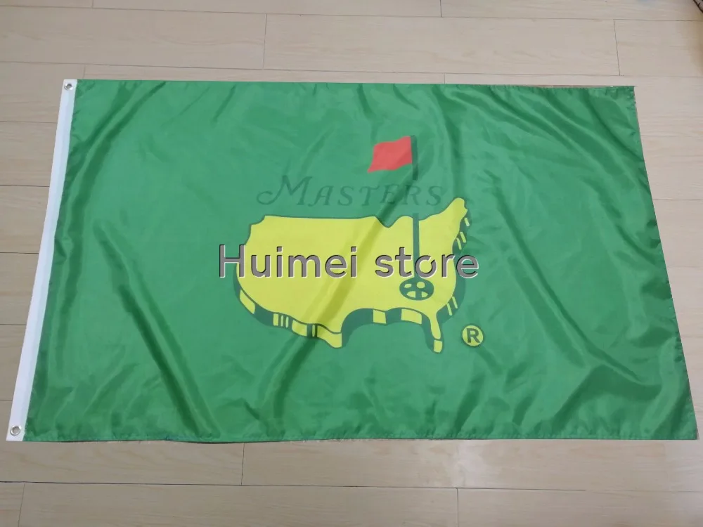 

masters flag 90x150cm custom digital print with 100D Polyester fan banner