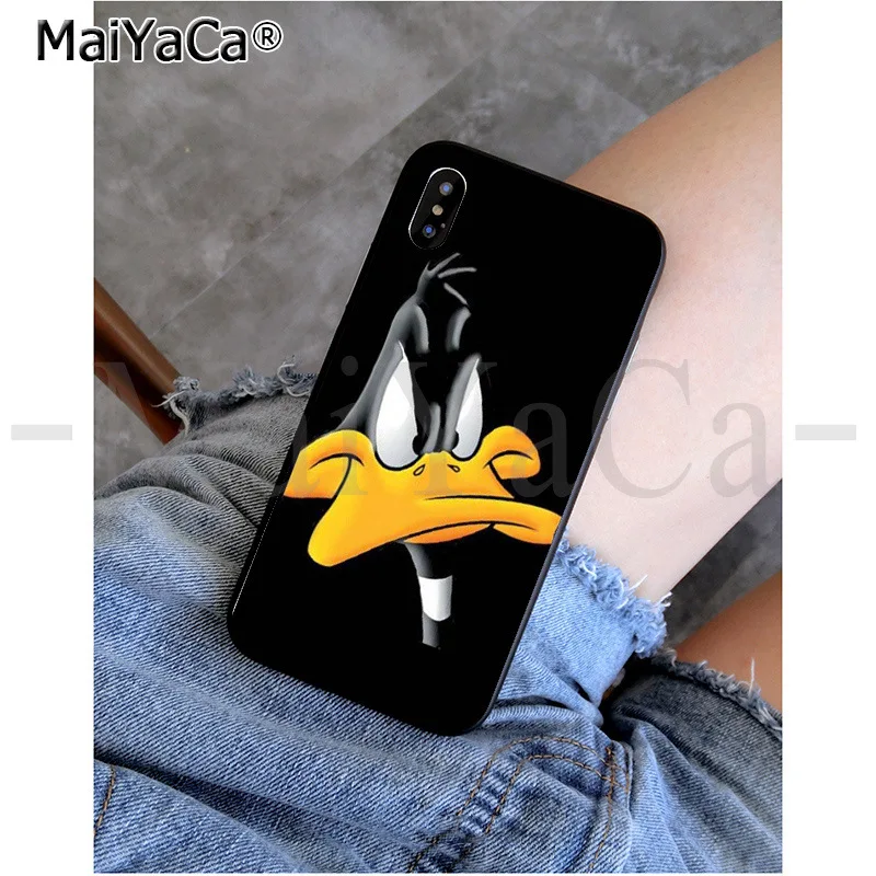 MaiYaCa Looney ttes дизайн Новинка чехол для телефона Fundas чехол для Apple iPhone 8 7 6 6S Plus X XS MAX 5 5S SE XR мобильные телефоны