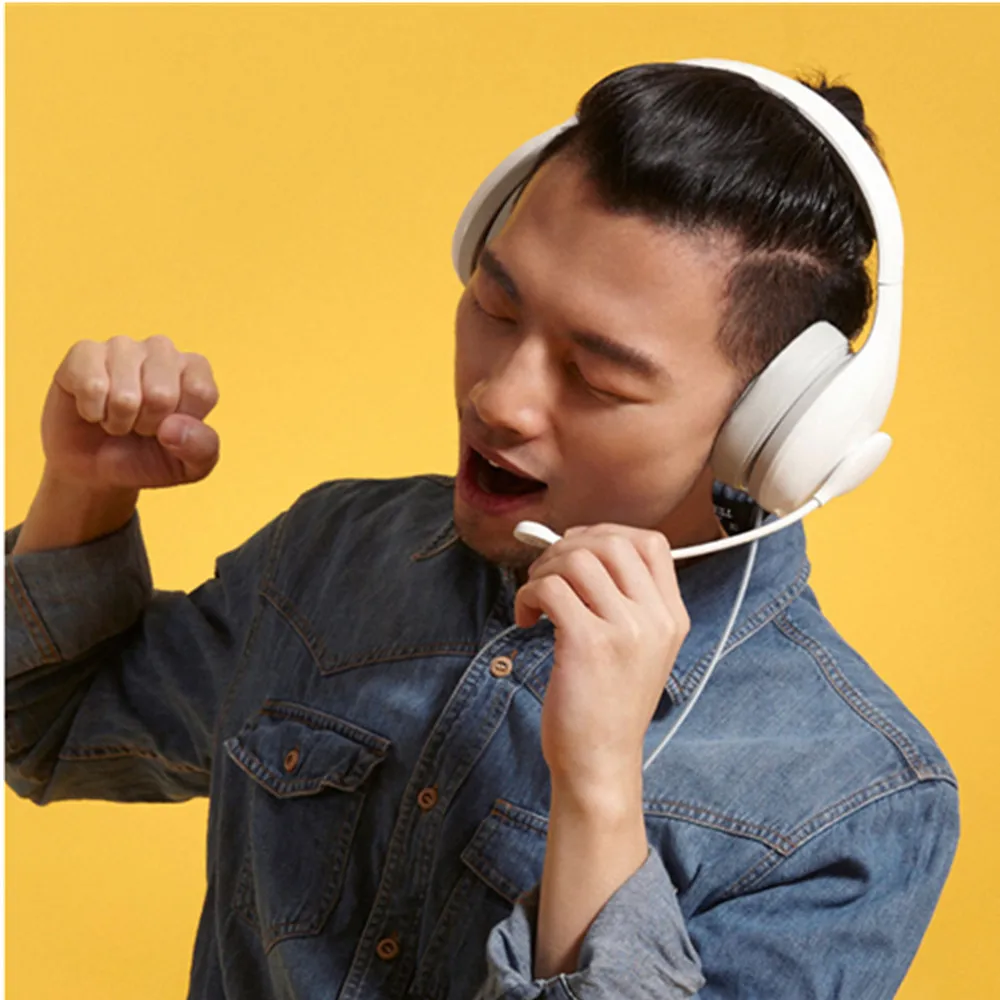 Новейшие оригинальные Bluetooth наушники Xiao mi версия K song Head Mount Беспроводная и
