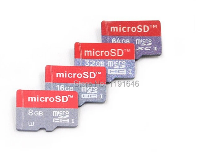 ( Лучшее quantlity! ) Microsd 8 ГБ 16 32 микро SD MicroSD 64 128 256 512 карта памяти от производителя |