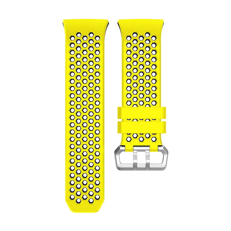 Силиконовые мужские и женские часы ремешок для Fitbit ионический Замена браслет