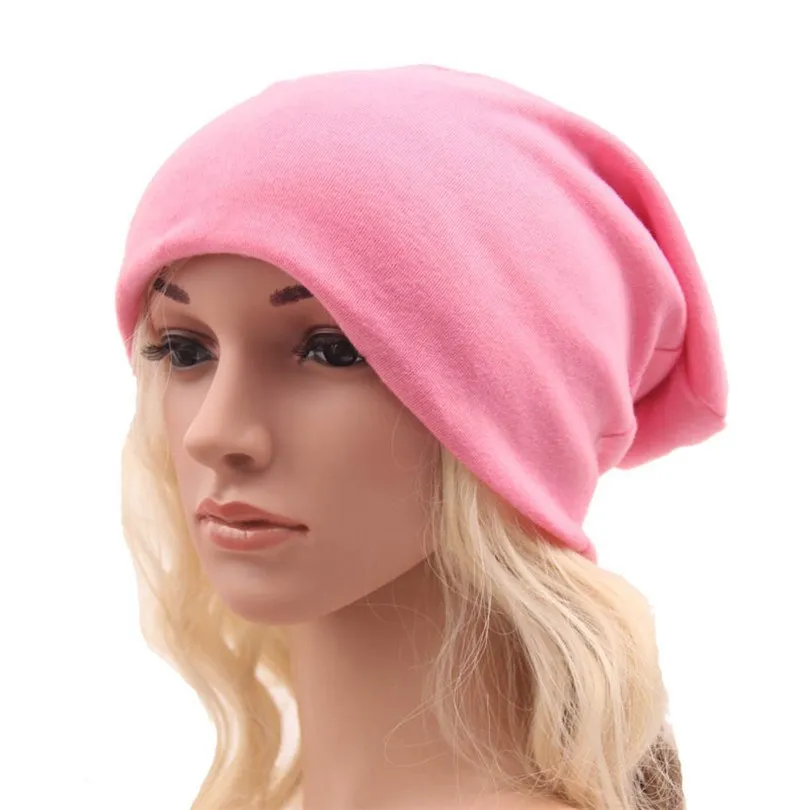 Зимние шапки осень Gorros 20 цветов женская шапка бини Женская хлопковая однотонная