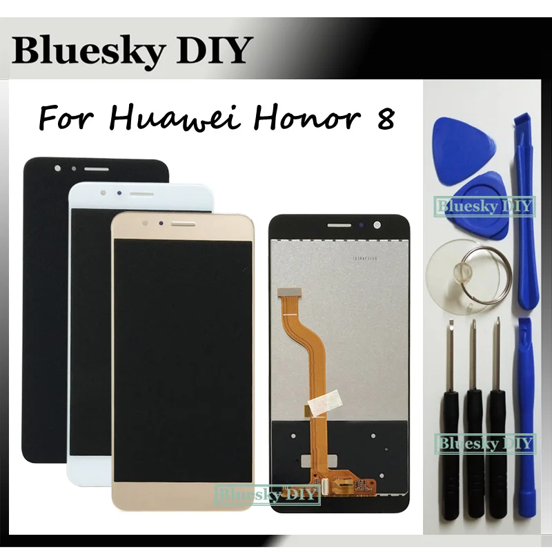 Для Huawei Honor 8 FRD AL00 AL10 DL00 L04 L09 ЖК дисплей + цифровой преобразователь сенсорного