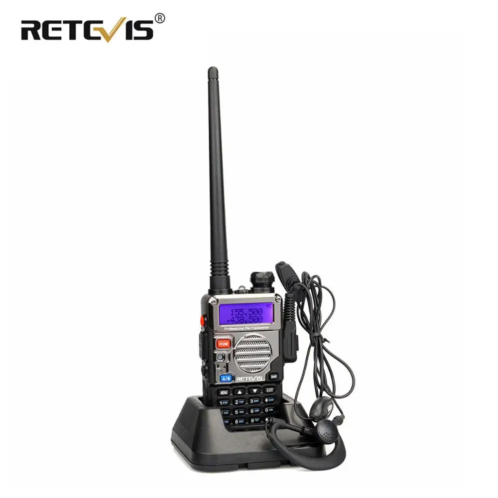 Портативная рация Retevis УКВ ДМВ 5 Вт двухсторонняя Вт|walkie talkie|vhf uhf dual bandwalkie talkie vhf |