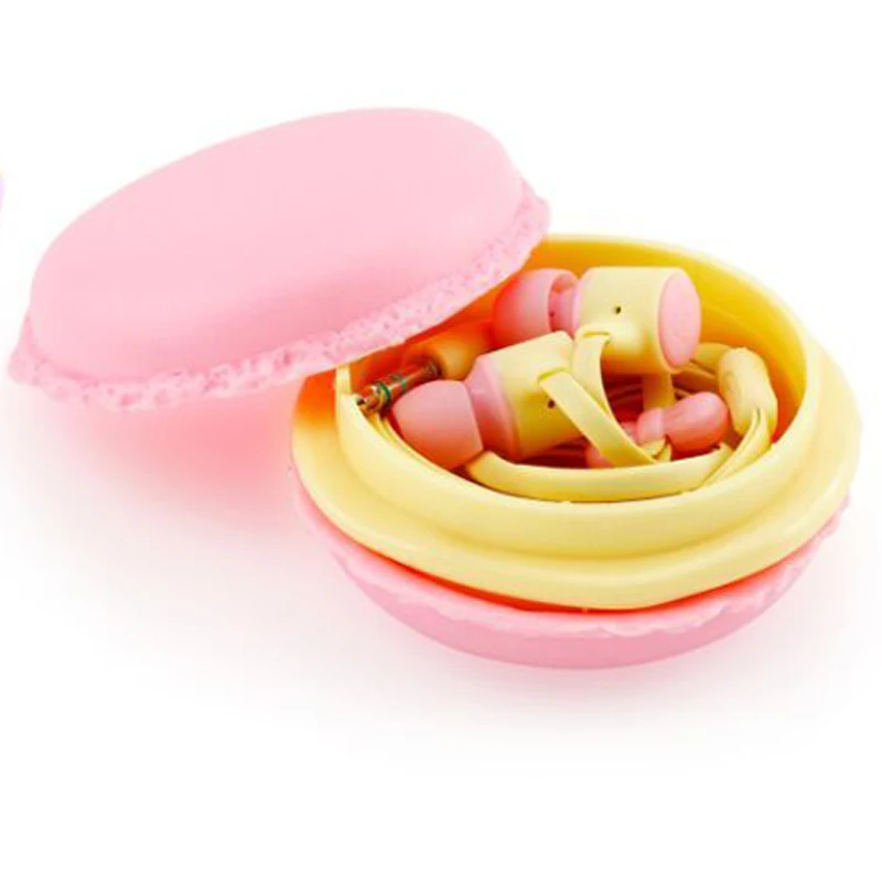 Macarons дизайн наушники гарнитура для Xiaomi Samsung Iphone MP3 плеер милый Ecouteur Auriculares fone de ouvido