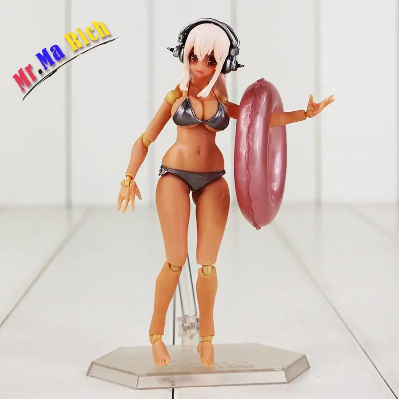 Аниме Супер сонико фигурка Figma 14 см экс 023 супер беллецца модельло бамбола