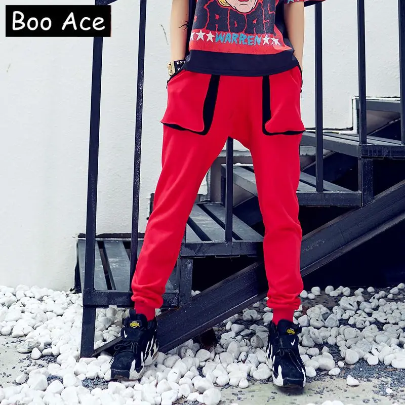 Мода 2017 г. Для женщин с Дамские шаровары Треники Свободные повседневные штаны