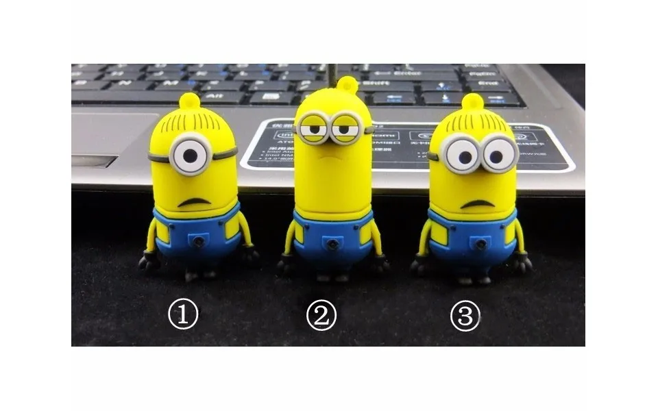Мультяшные милые диски Миньоны USB Флешка карта памяти устройство для хранения