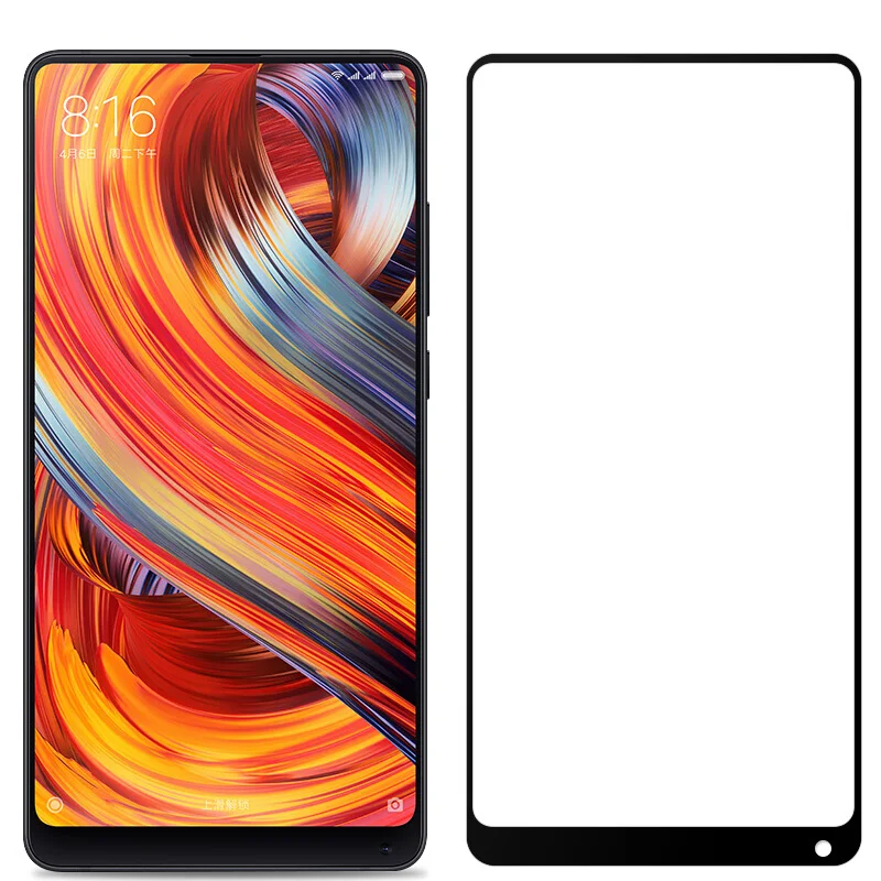 Закаленное стекло с полным покрытием для Xiaomi Mi Mix Защитная пленка экрана