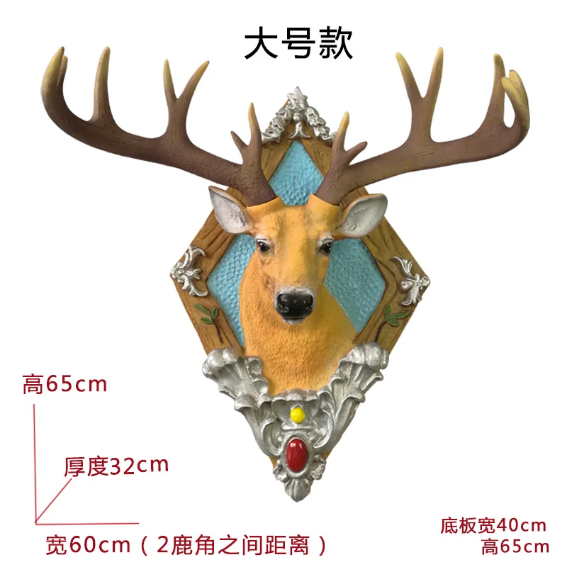 Голова искусства Ремесла Европейская голова оленя настенная мебель для дома