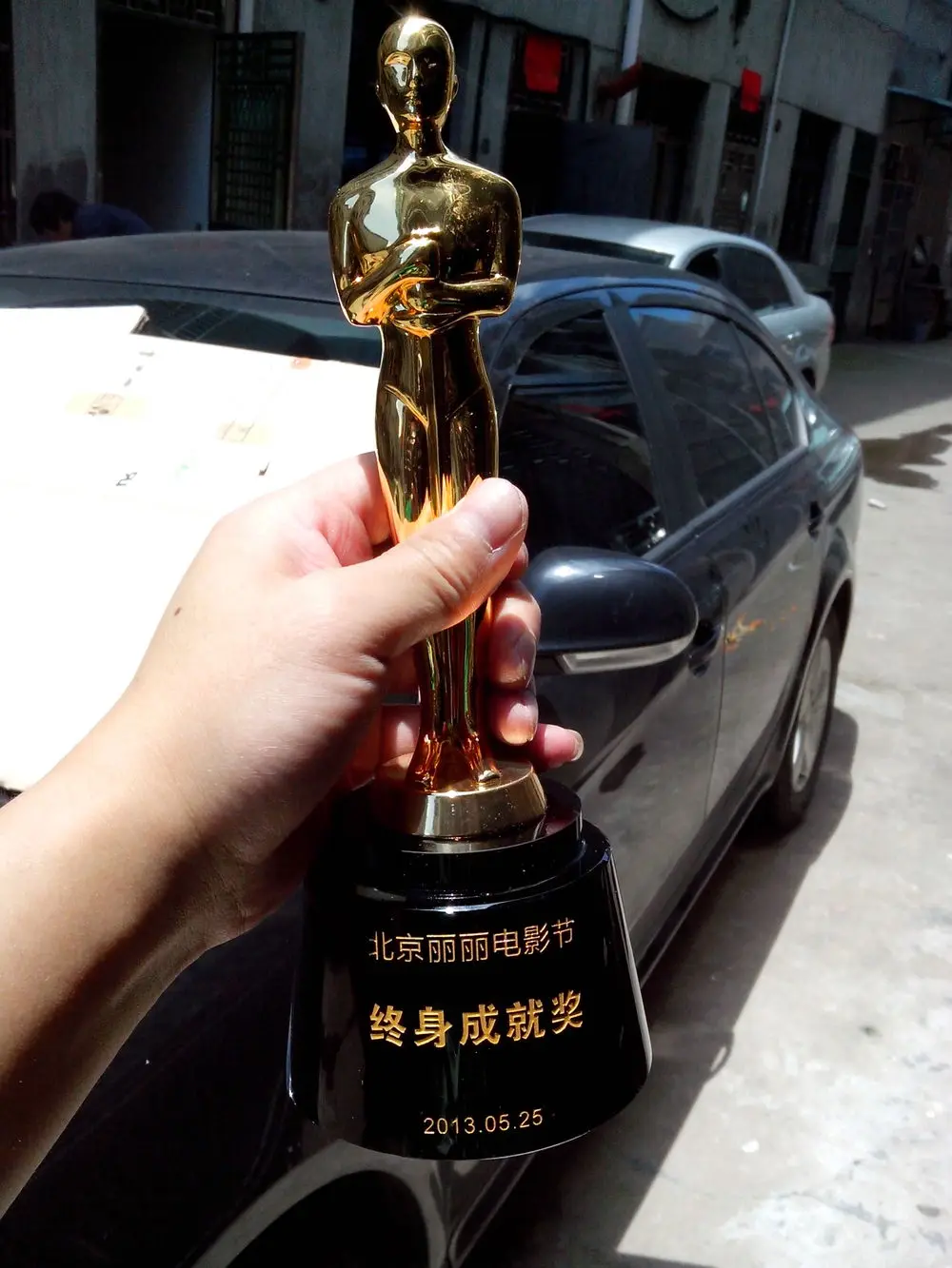 Fashionable crystal trophy (AC-TR-074)Fashion design cup medal great maker Oscar statuette trophies | Спорт и развлечения