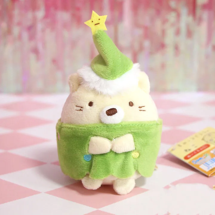 Японский оригинал 8 шт. Sumikko Gurashi милый медведь пингвин кошка рождественские носки