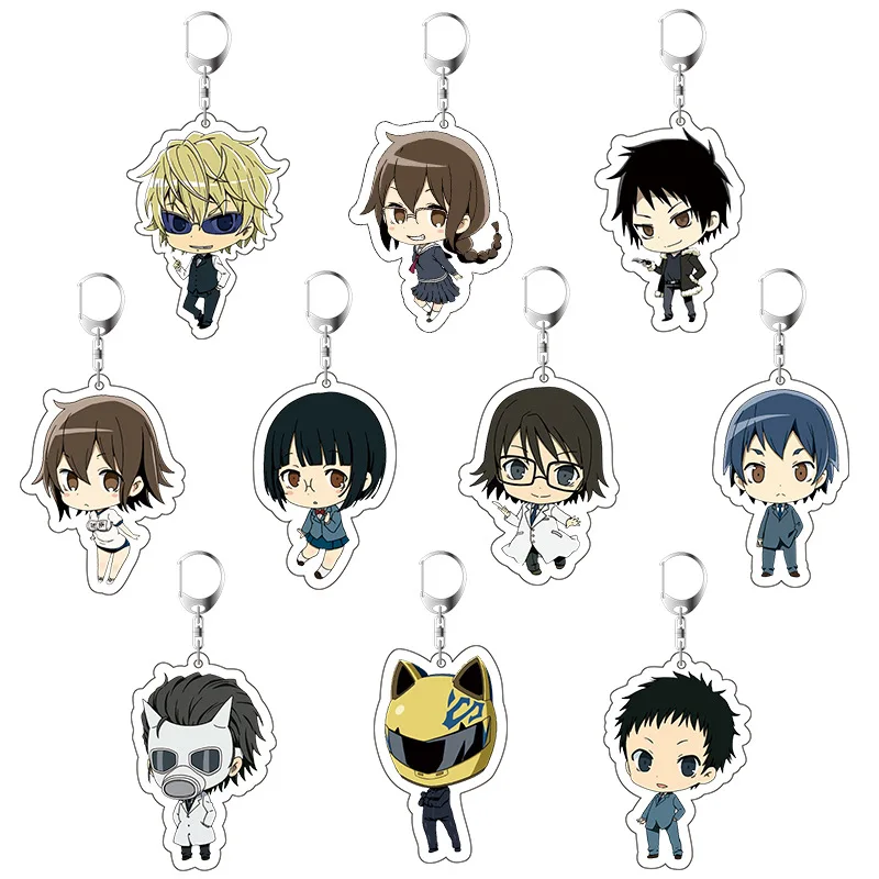 Аниме Durarara! Противостоящий брелок с мультяшными фигурками DRRR Орихара Izaya
