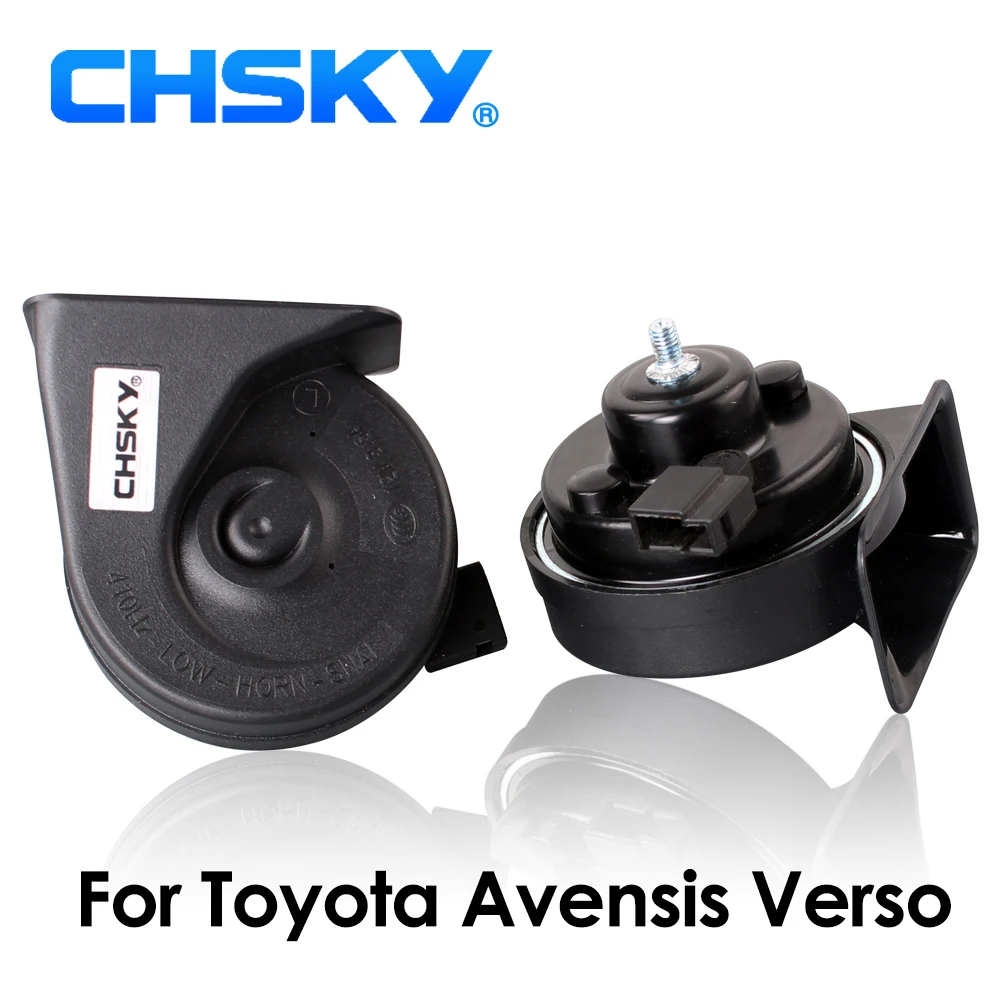 Автомобильный клаксон CHSKY гудок улиткового типа для Toyota Avensis Verso от 2001 до 2009 12 В