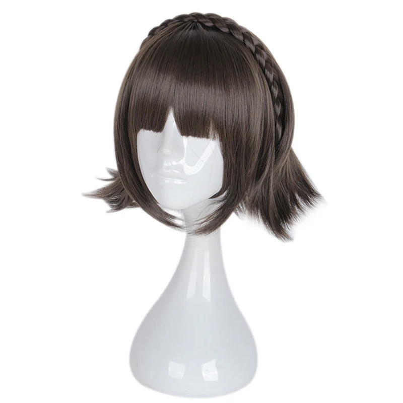 Парик для косплея аниме Persona 5 Makoto Niijima термостойкие синтетические волосы женщин