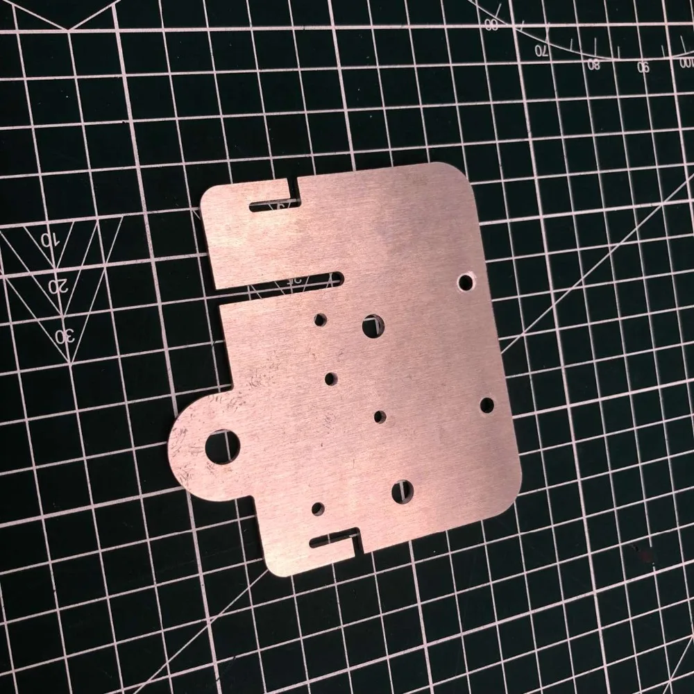 Ender 5 Алюминиевый сплав прямой диск пластина для обновления Creality Ender-5 прямой экструдер адаптер пластина