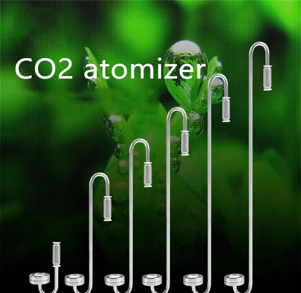 Аквариум аксессуар Нержавеющая сталь CO2 система распылителя с Давление