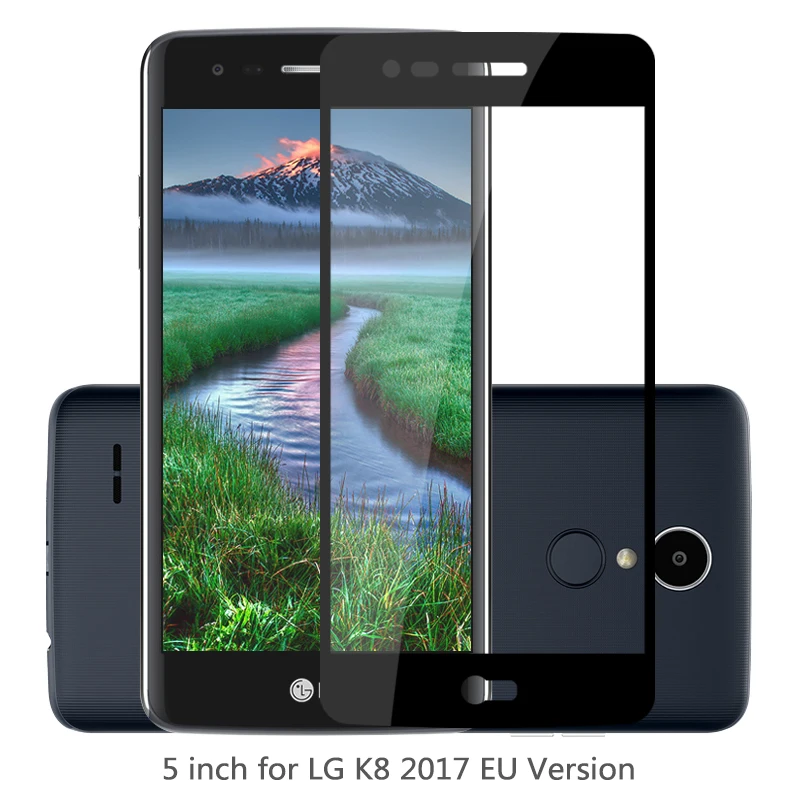 Протектор экрана для LG K8 2017 ЕС Версия защитная пленка из закаленного стекла X240H