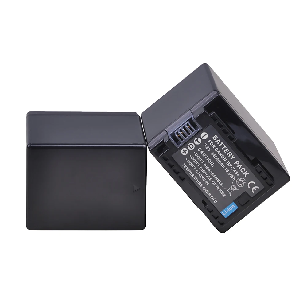 Двойное зарядное устройство USB для Canon HF R306 M506 R32 R48 R38 M52 M56 M60 R36 R46 2 шт.|Цифровые
