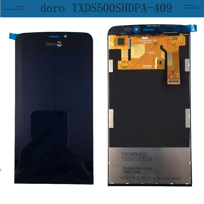Doro для TXDS500SHDPA 409 ЖК дисплей + кодирующий преобразователь сенсорного экрана в
