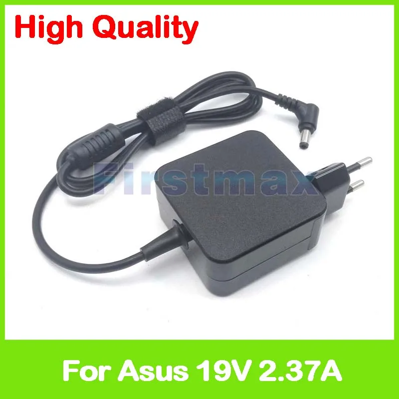 19V 2.37A Ноутбук ac адаптер питания зарядное устройство для Asus X555L X555LAB X454WA X455LAB X455YA X554LAB X554UA X705UA X750LAV штепсельная вилка европейского стандарта