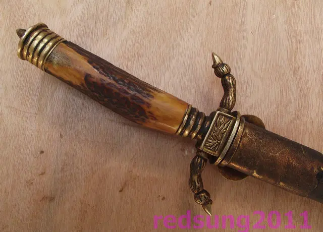 Rare German WWI or wwII soldiers hunting dagger - bayonet-&quotGarantiert Solingen&quot |