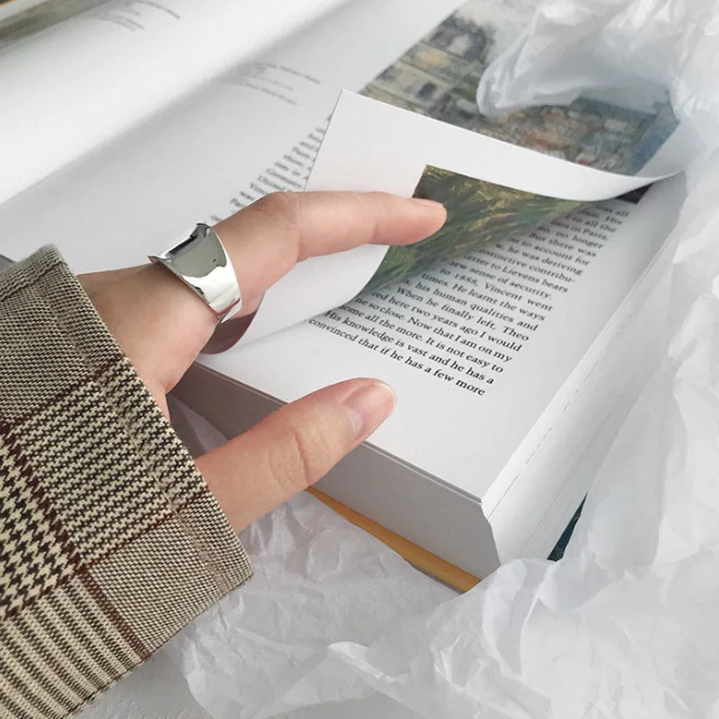 Женское кольцо на палец F.I.N.S регулируемое из стерлингового серебра 925 пробы с