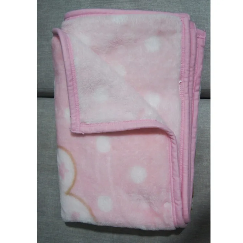 Disney Baby Микки Минни Маус Raschel плюшевый теплый плед бросок 80x120 см для маленьких мальчиков и девочек на кровать/диван/Самолет/кроватка