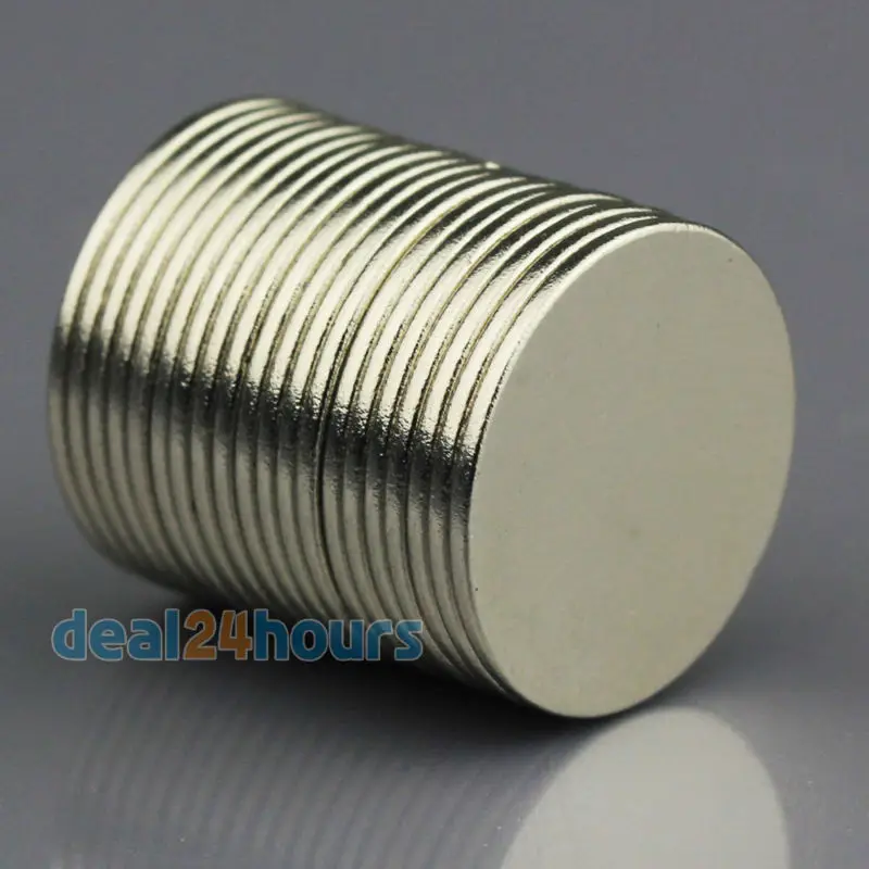 OMO Magnetics 100 шт. N50 Супер Сильные круглые дисковые цилиндрические Магниты