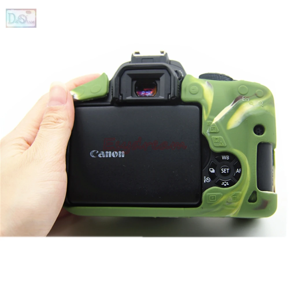 Резиновый силиконовый чехол для камеры Canon EOS 650D 700D Kiss X6i X7i Rebel T4i T5i | Электроника