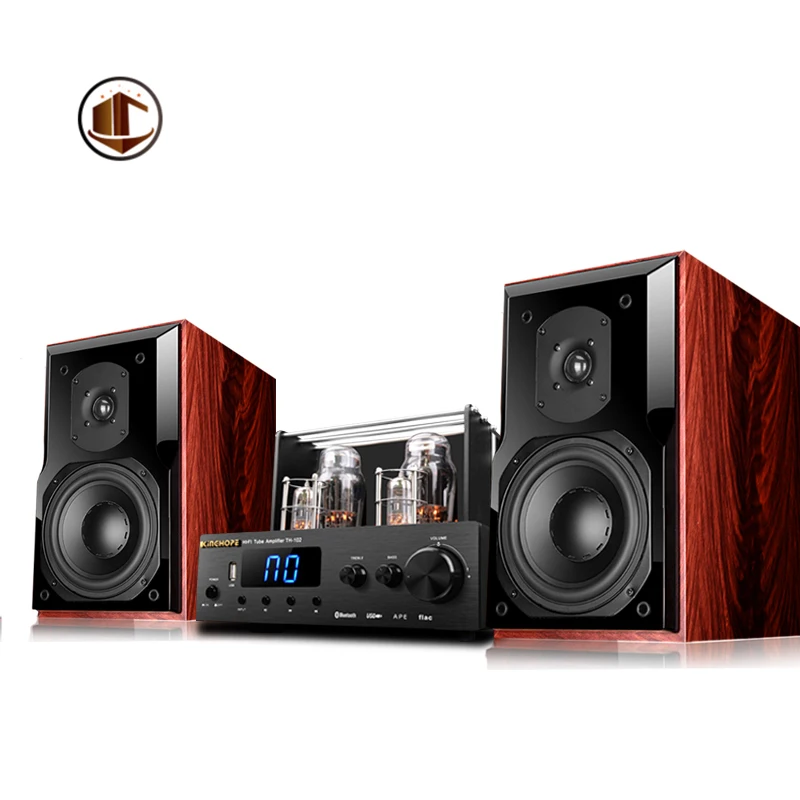 KH-80S Hifi аудио системы DJ бас BluetoothTube усилители домашние мультимедиа Sereo звук