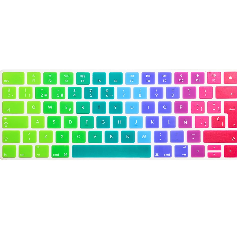 Силиконовая накладка на клавиатуру с испанским языком для Apple Magic Keyboard