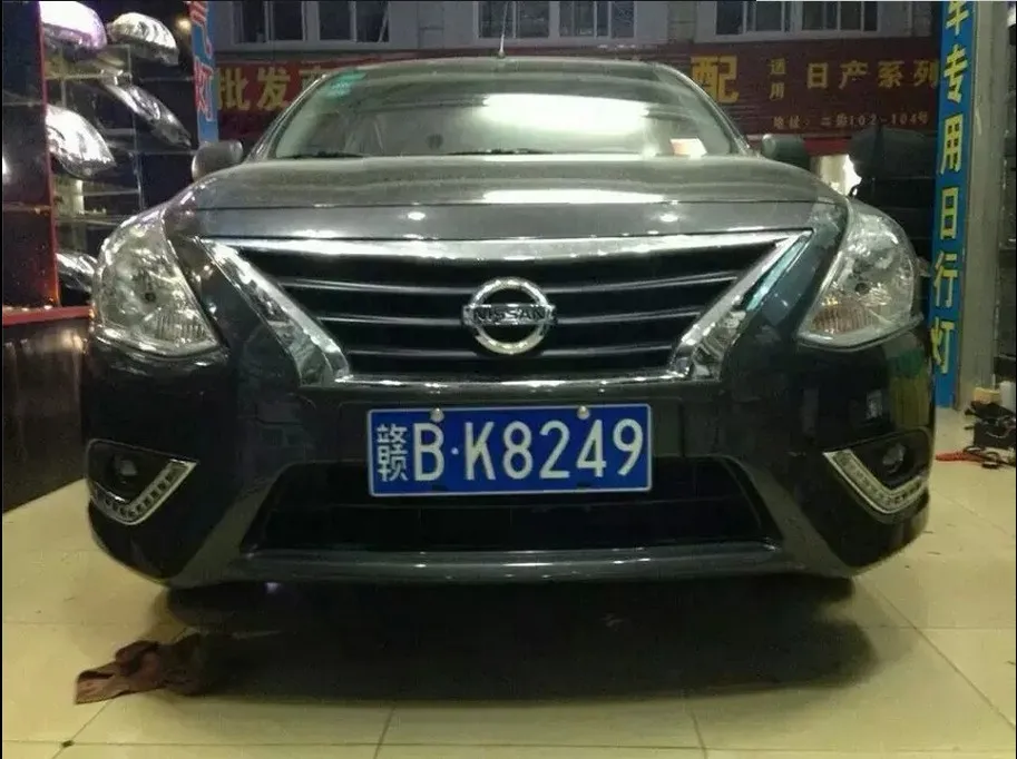 OsMrk светодиодные противотуманные фары светильник для nissan versa sunny 2014 15 аксессуары