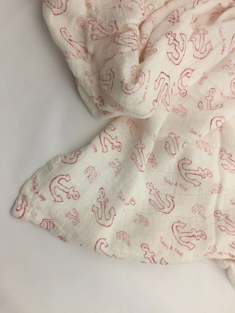 120*120 см Swaddleme муслин хлопковая детская пеленка для детского одеяла двухслойный