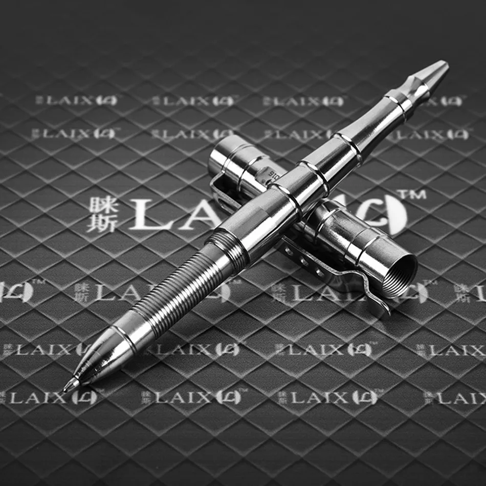 Портативная наружная тактическая ручка для самообороны, аварийный стеклянный выключатель, EDC инструмент для личной безопасности женщин из нержавеющей стали