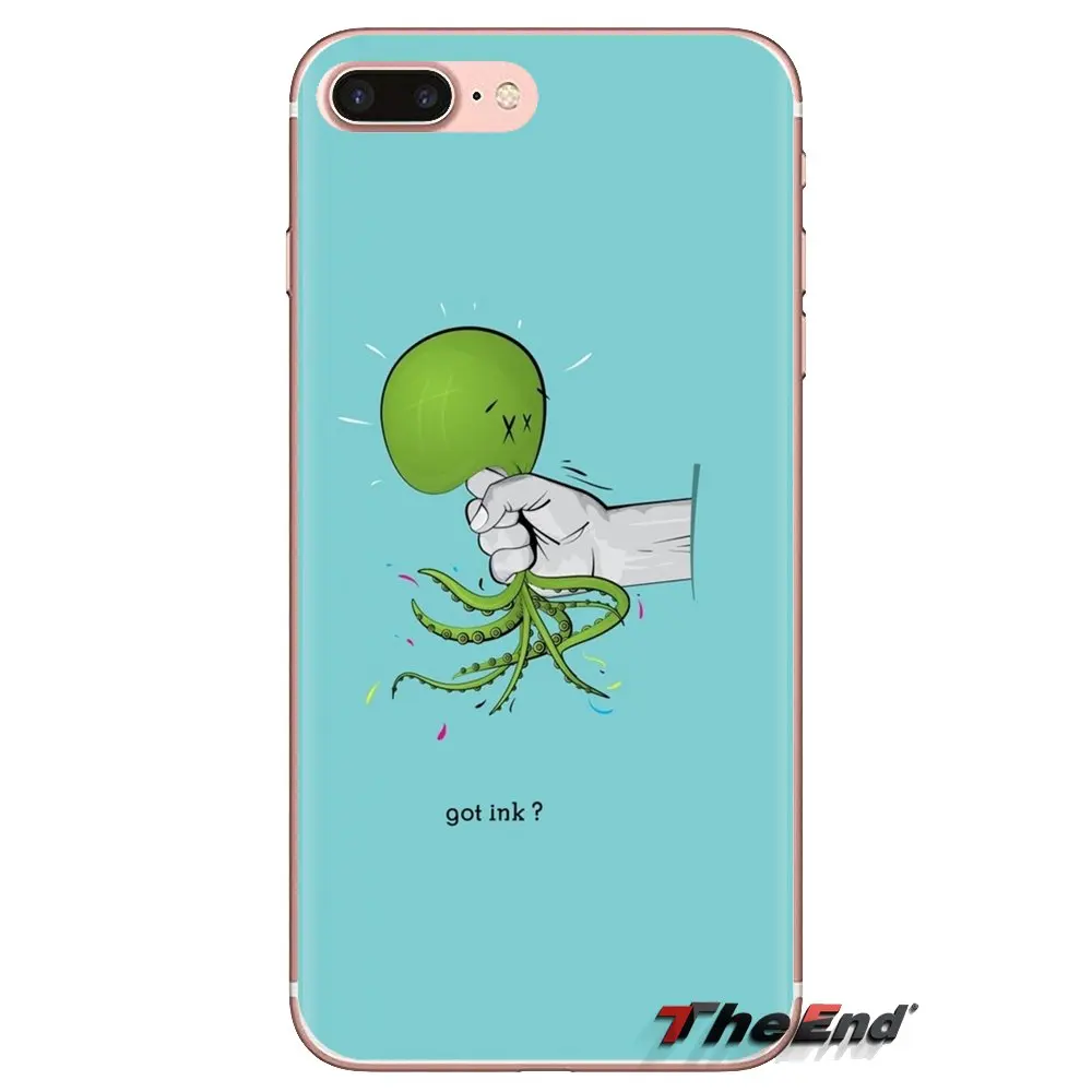 For Samsung Galaxy S3 S4 S5 Mini S6 S7 Edge S8 S9 S10 Plus Note 3 4 5 8 9 Transparent TPU Shell Case Funny Skull phone wallpaper |
