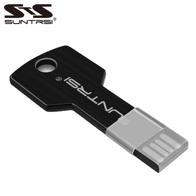 Suntrsi USB флеш-накопитель 2 0 64 ГБ 32 Флешка память флешка металлическая 16 8 Внешняя с