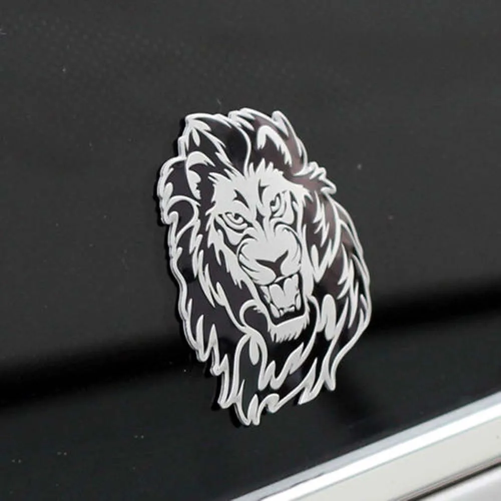 SEKINEW 3D индивидуальный Автомобильный логотип Лев автомобильная наклейка на хвост