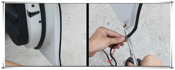 Хит продаж 5 м Защита от царапин на двери автомобиля/Защита краев для nissan note chery tiggo