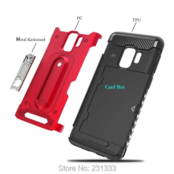 Защитный чехол C-ku из жесткого поликарбоната и ТПУ для Samsung Galaxy S10 S10E S9 PLUS J5 2017 J530 J7
