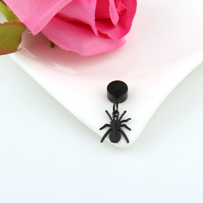 Серьги гвоздики круглые магнитные для мужчин и женщин Ювелирное Украшение ушей