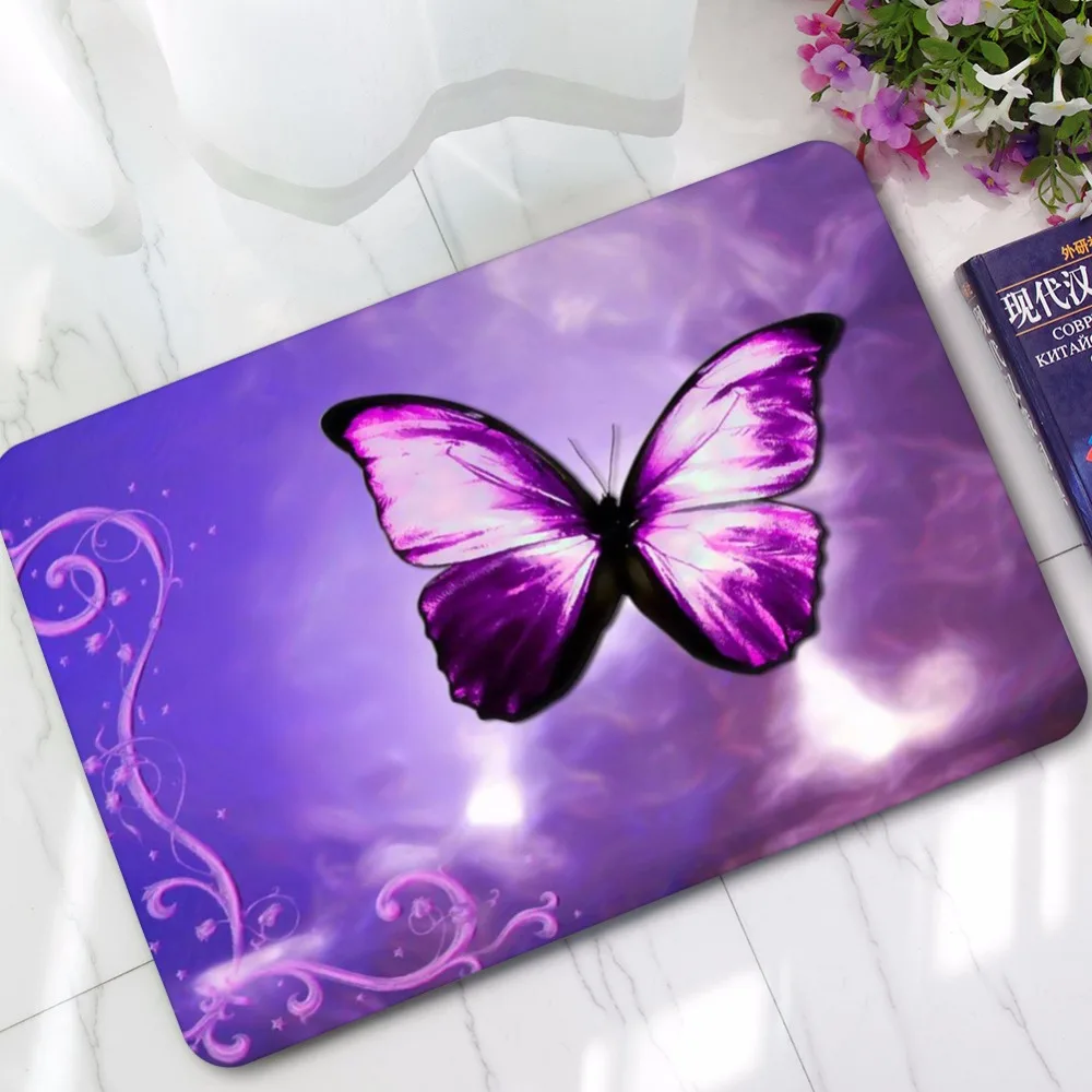 CAMMITEVER Butterfly Pattern Carpet Area Rug for Home Living Room Bedroom Kitchen Soft Carpets &amp Rugs Alfombras | Дом и сад