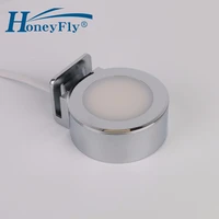 honeyfly patented led mirror light 220v 2w led downlight clip mounted bathroom bedroom mirror lamp indoor very easy installation