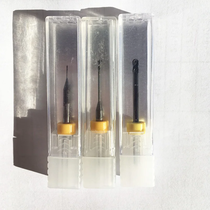 3 шт. DC покрытием керамические фрезерные буры из карбида Sirona Inlab Cerec стоматологические cad cam металлические фрезерные боры циркония фрезерные боры