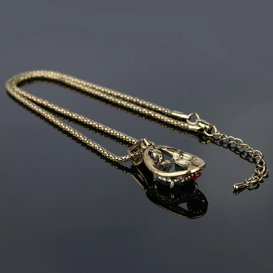 3 шт./лот винтажные турецкие Ювелирные наборы в форме глаз золото кристалл