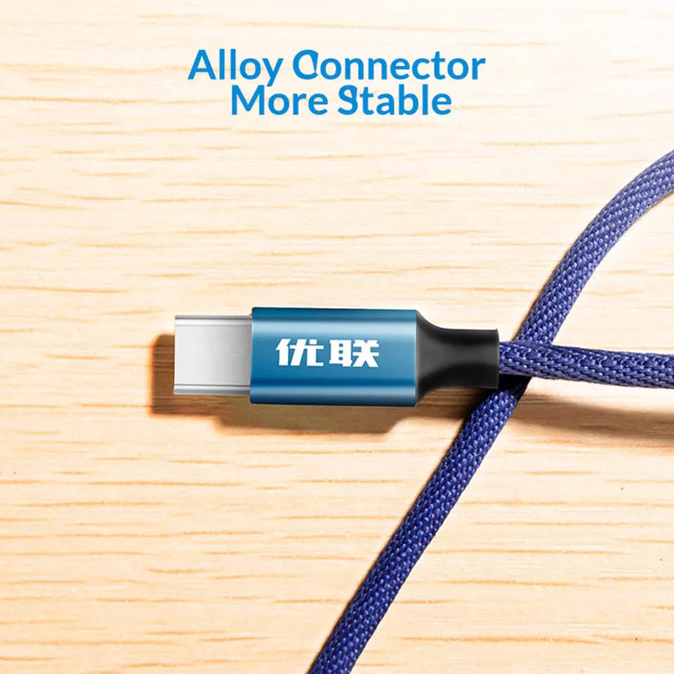 Unnlink USB C 3,1 type C кабель USB 2.4A кабель для быстрой зарядки и передачи данных для P20 Mate20 Galaxy S8 S9 Mi8 Redmi note5