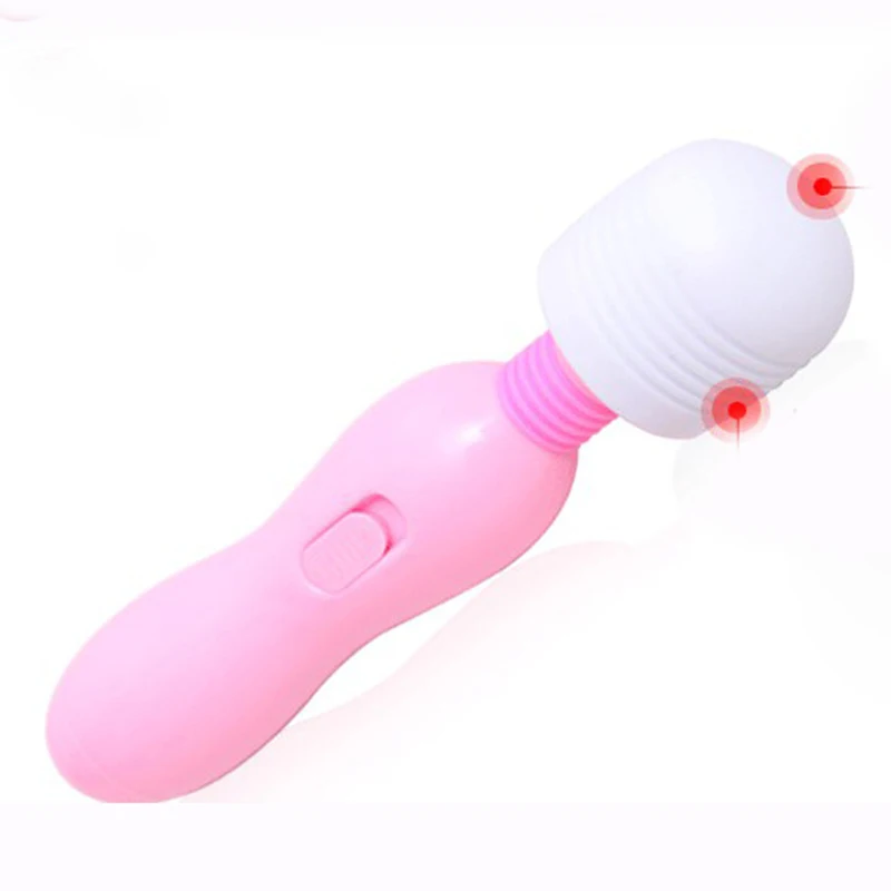 Мини AV Электрический силиконовый вибратор Стимуляция клитора точки G массаж