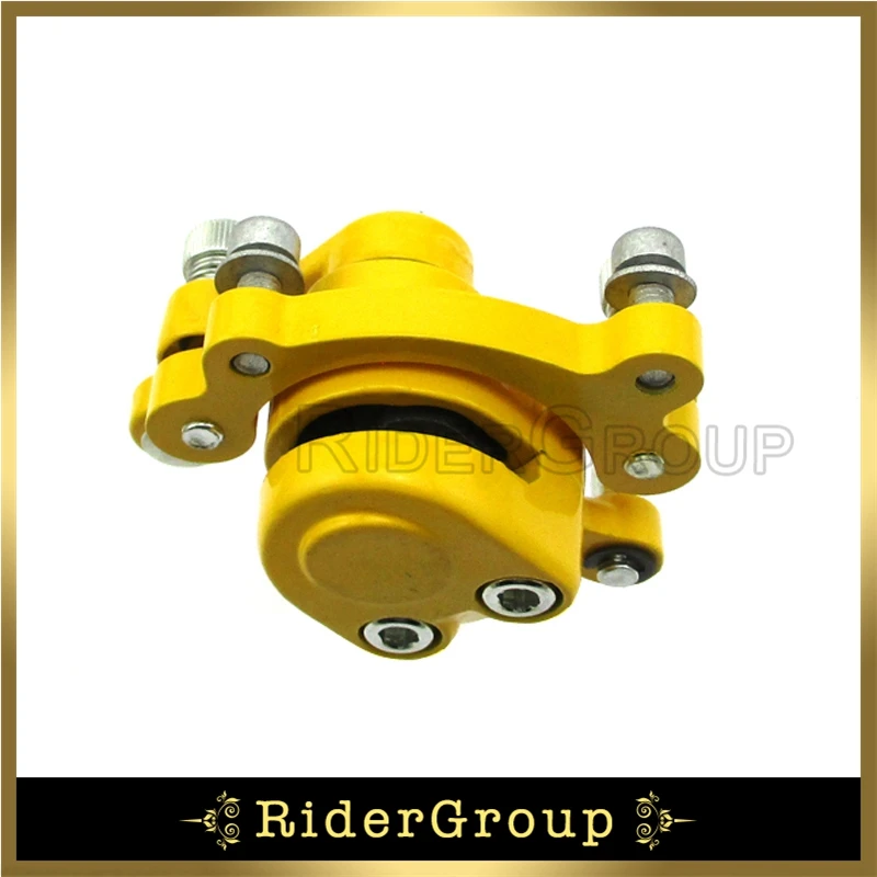 Желтые дисковые тормозные суппорты для Motovox MBX10 MBX11 MBX12 MM B80 Mini Bike|brake disc caliper|mini brake