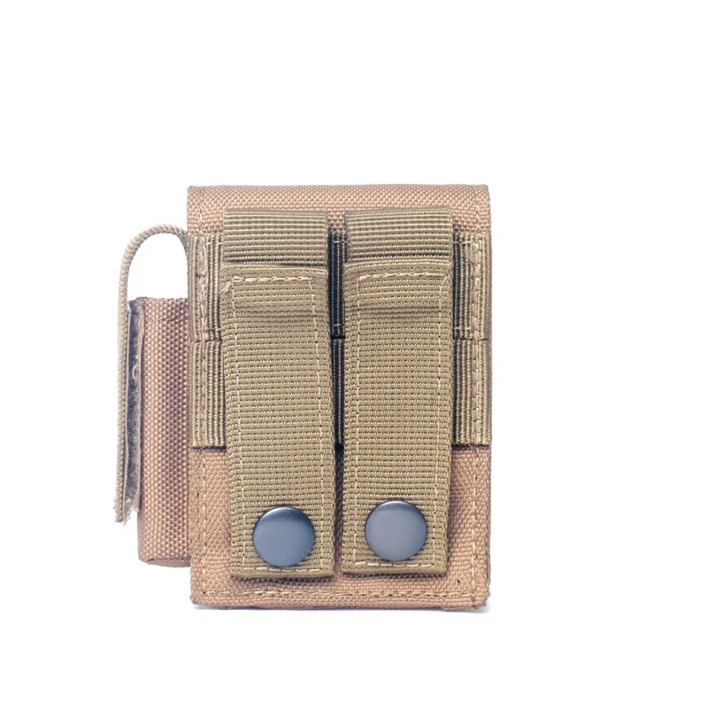 

1PC Tactical Single Pistol Magazine Pouch 1000D Nylon Military Molle PouchSheath Airsoft Hunting Ammo Camo Bags