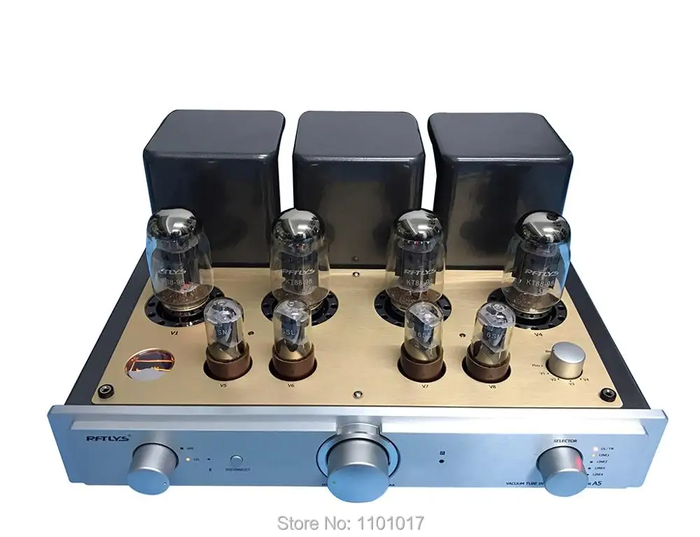 RFTLYS A5 KT88 ламповый усилитель HIFI EXQUIS интегрированный Push& Pull AMP с Bluetooth
